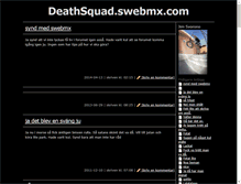 Tablet Screenshot of deathsquad.swebmx.com
