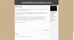 Desktop Screenshot of cerebralpares.swebmx.com