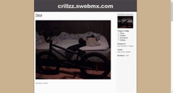 Desktop Screenshot of crillzz.swebmx.com
